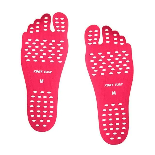 10 pair Bare Feet Shoe Stickers