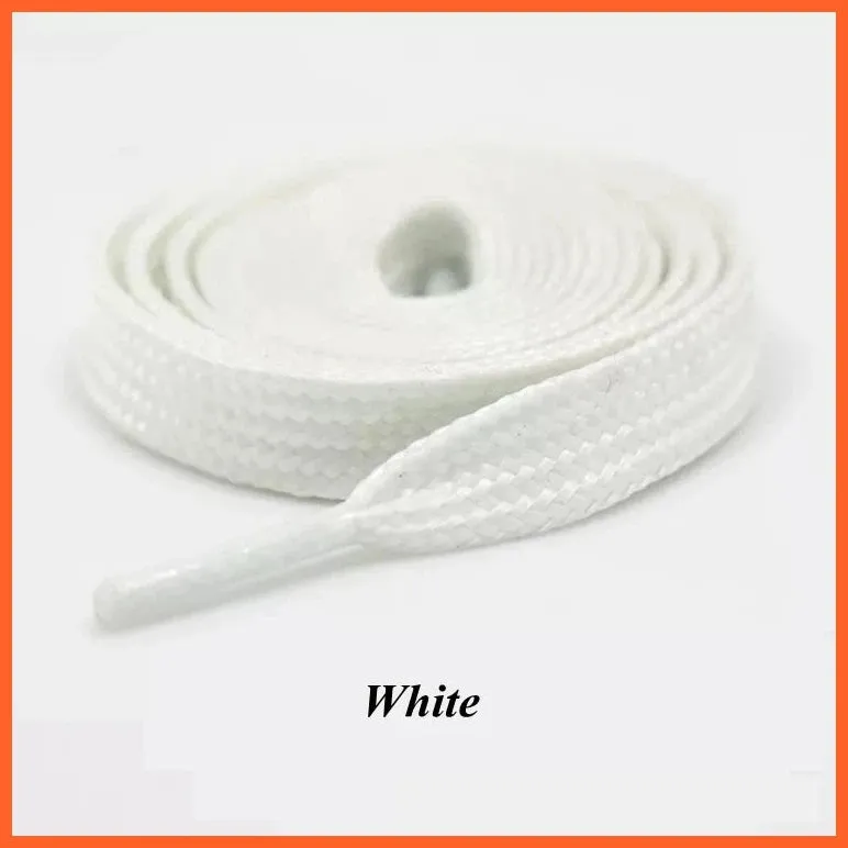 1Pair Luminous Shoelaces For Sneakers | Flat Shoe Flash Laces | Glowing Shoe Lace | Fluorescent Shoelaces