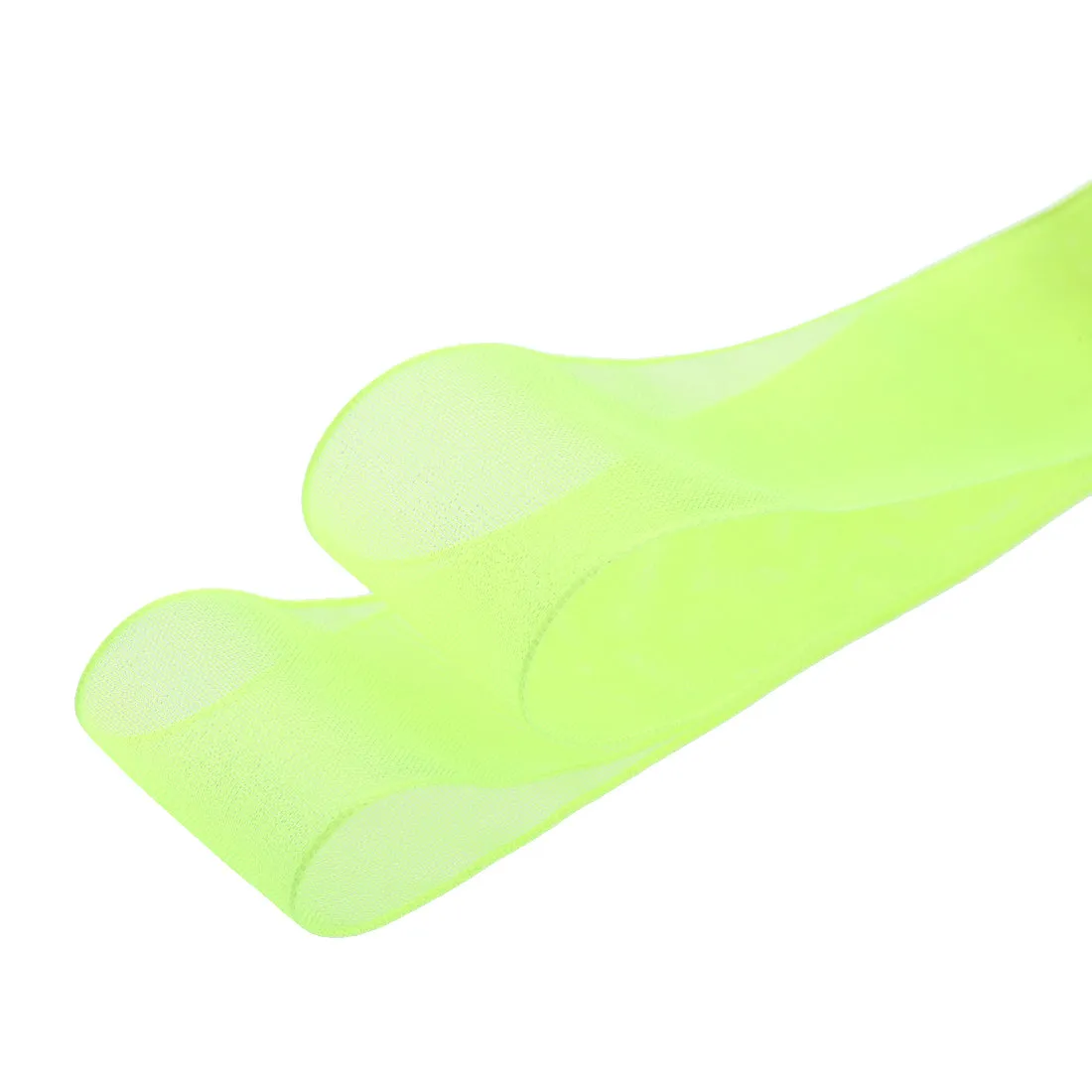 2 Pairs Flat Snow Yarn Shoelaces 2.5cm Wide Transparent Shoe Laces