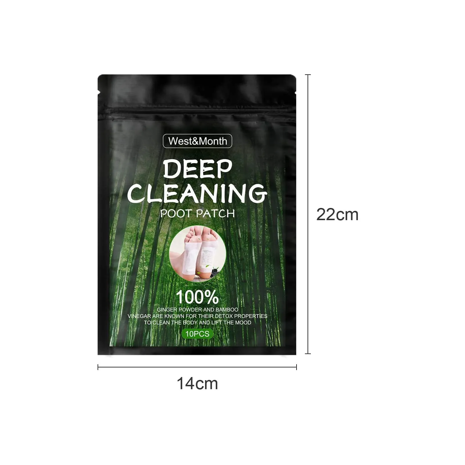 (30pcs)Detox Foot Patches, Deep Cleansing Foot Patch, Herbal Foot Patch, Natural Cleansing Foot Pads for Foot Care, Sleeping & Anti-Stress Relief