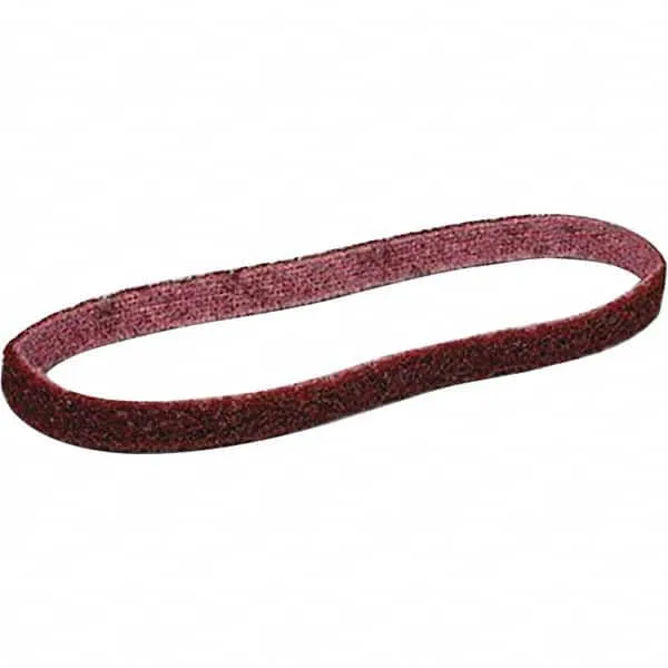 3M Abrasive Belt: 1/2" Wide, 24" Long, Aluminum Oxide