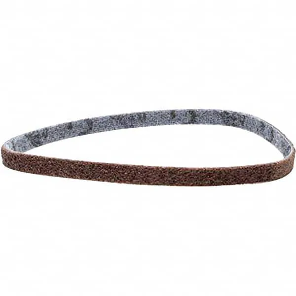 3M Abrasive Belt: 1/2" Wide, 24" Long, Aluminum Oxide