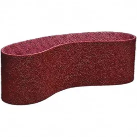 3M Abrasive Belt: 3" Wide, 21" Long, Aluminum Oxide