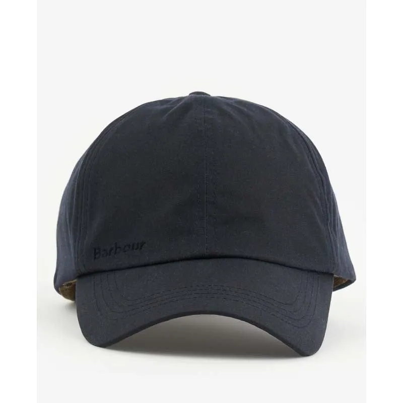 Barbour Wax Sports Cap - Navy