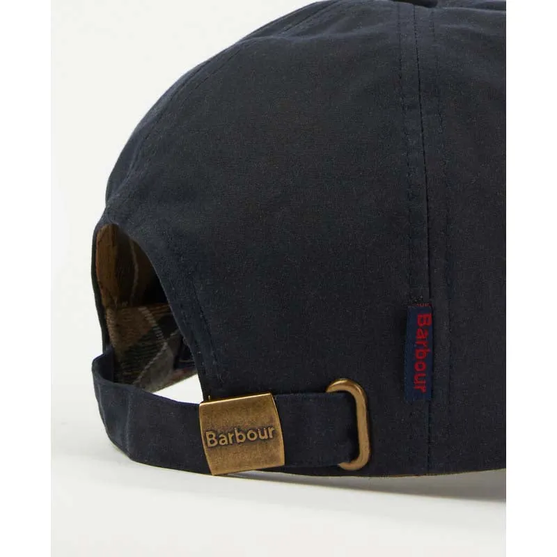 Barbour Wax Sports Cap - Navy