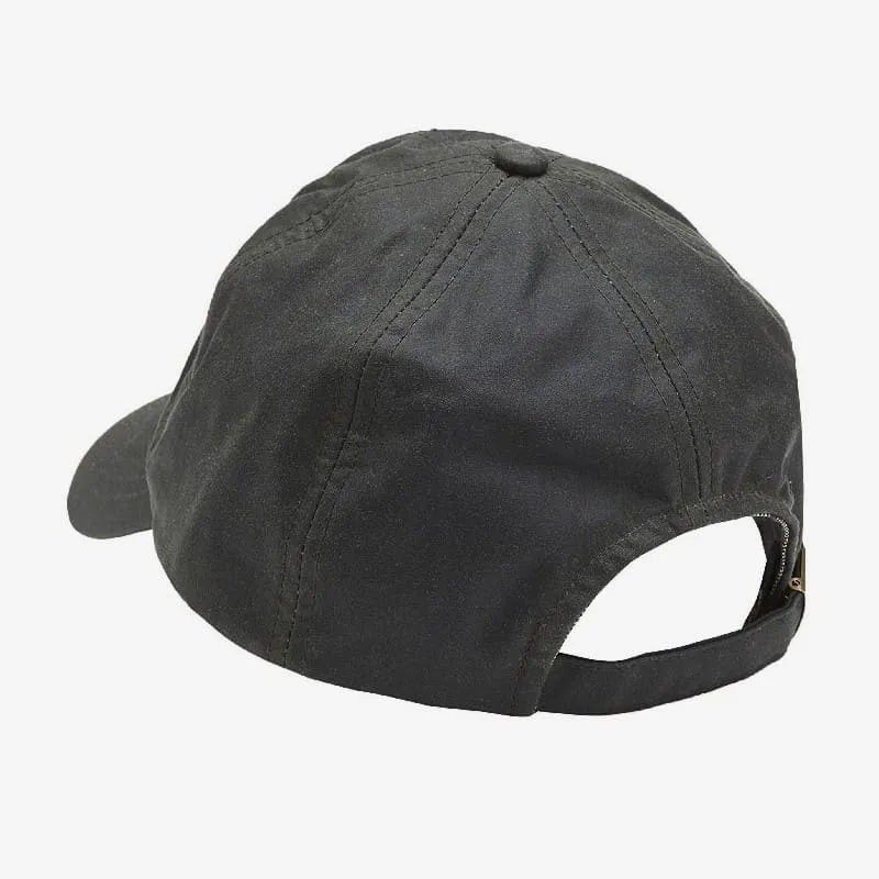Barbour Wax Sports Cap - Sage