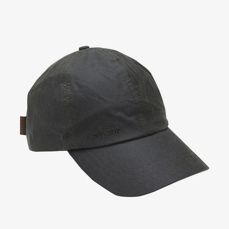 Barbour Wax Sports Cap - Sage