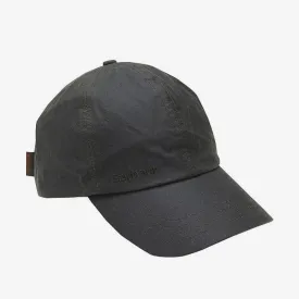 Barbour Wax Sports Cap - Sage