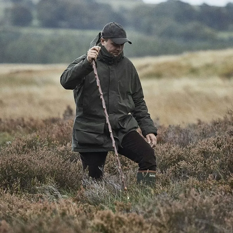 Barbour Wax Sports Cap - Sage