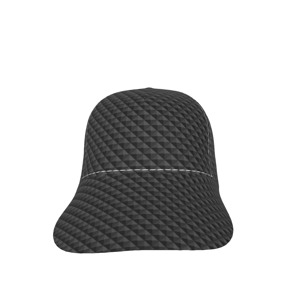 Black Carbon Peaked Cap