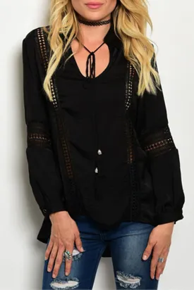Black Tesla Top