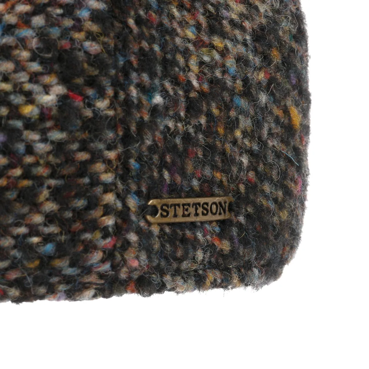Colour Dots Flat Cap by Stetson