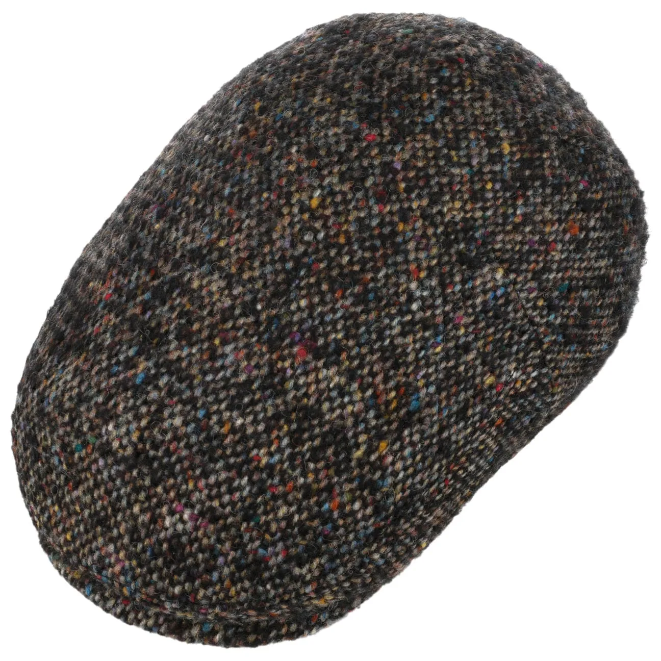 Colour Dots Flat Cap by Stetson