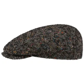 Colour Dots Flat Cap by Stetson