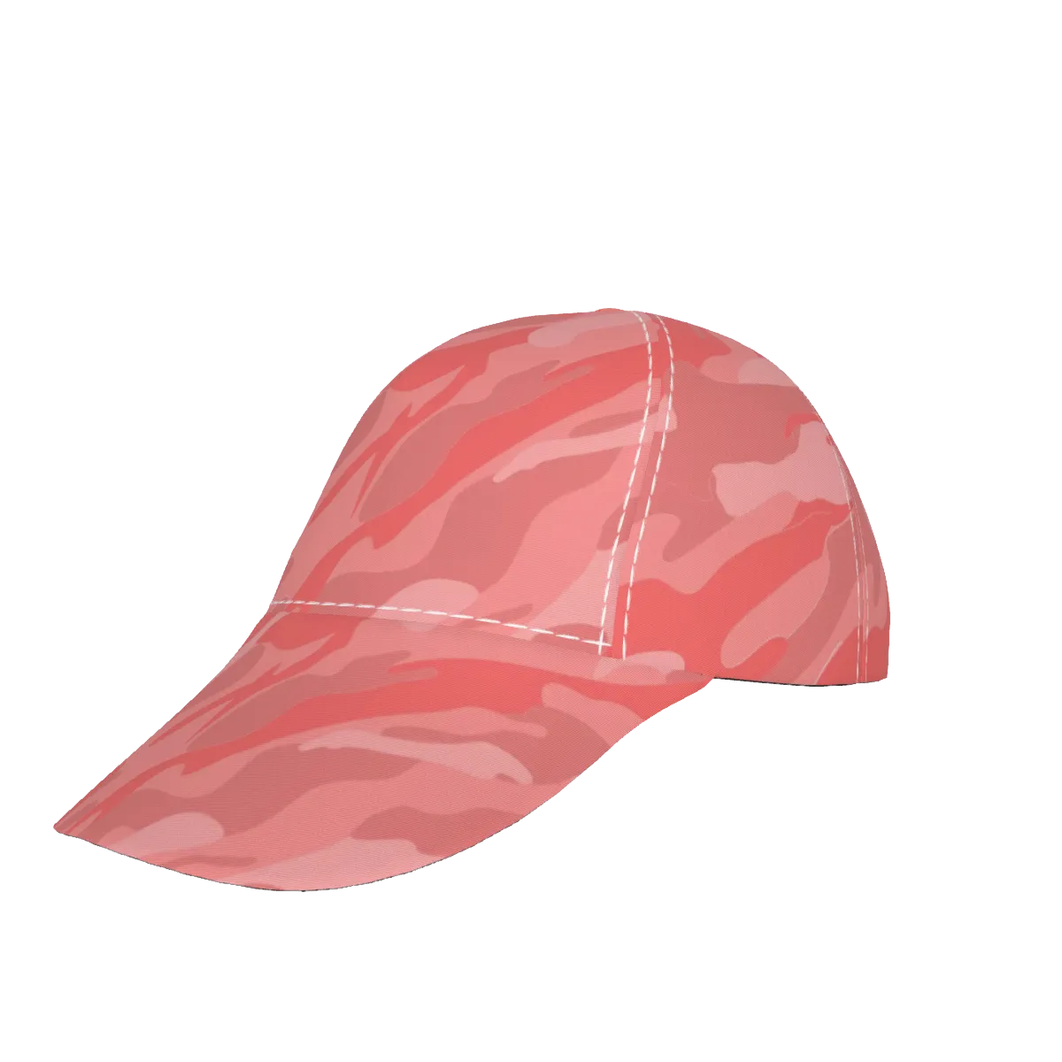 Coral Peaked Cap
