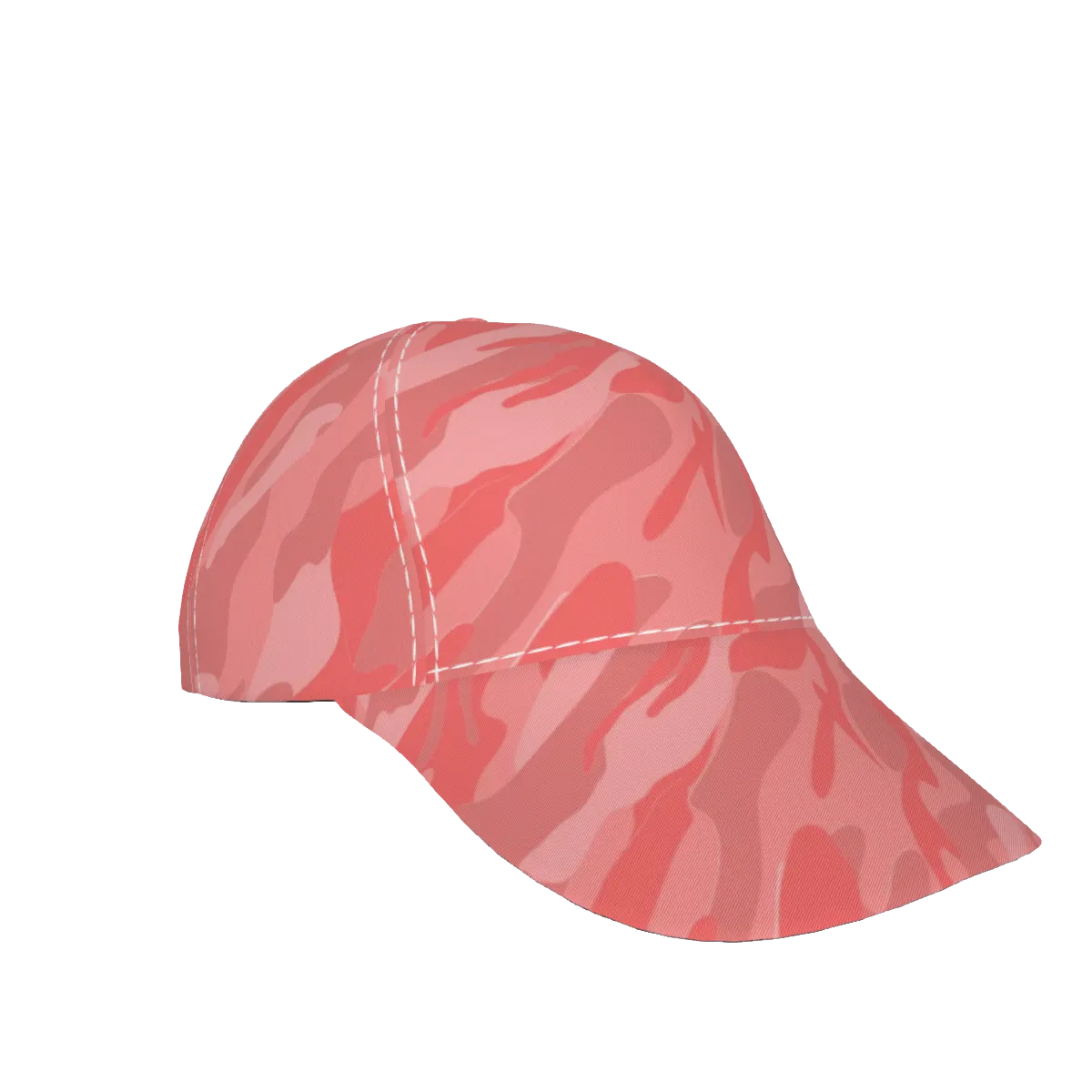 Coral Peaked Cap