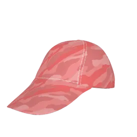 Coral Peaked Cap