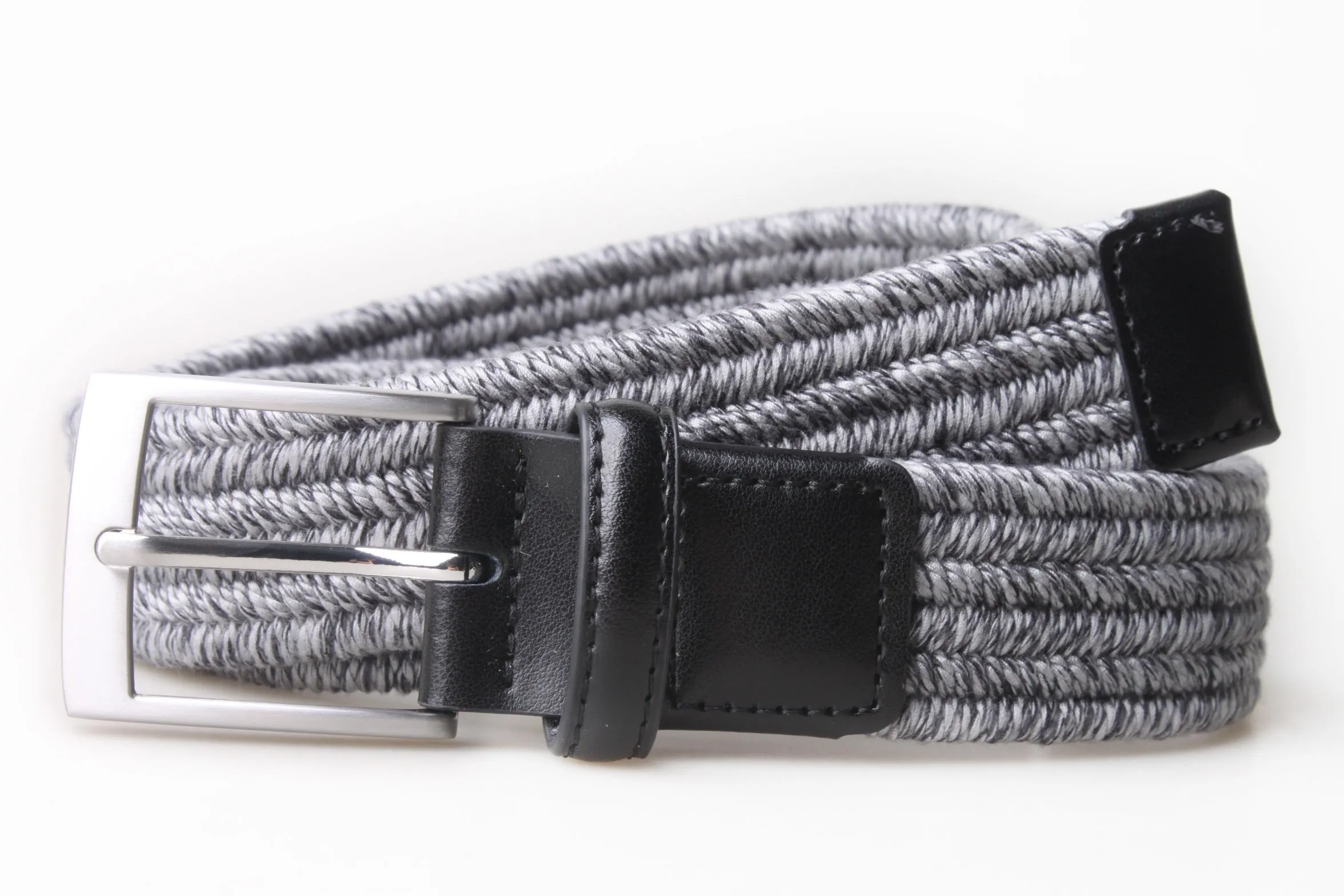 Darren Woven Belt - Grey
