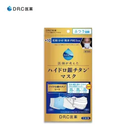 DR.C  10 Hydro Silver Titanium Mask Non-woven Fabric/Regular Size (Pack of 3)