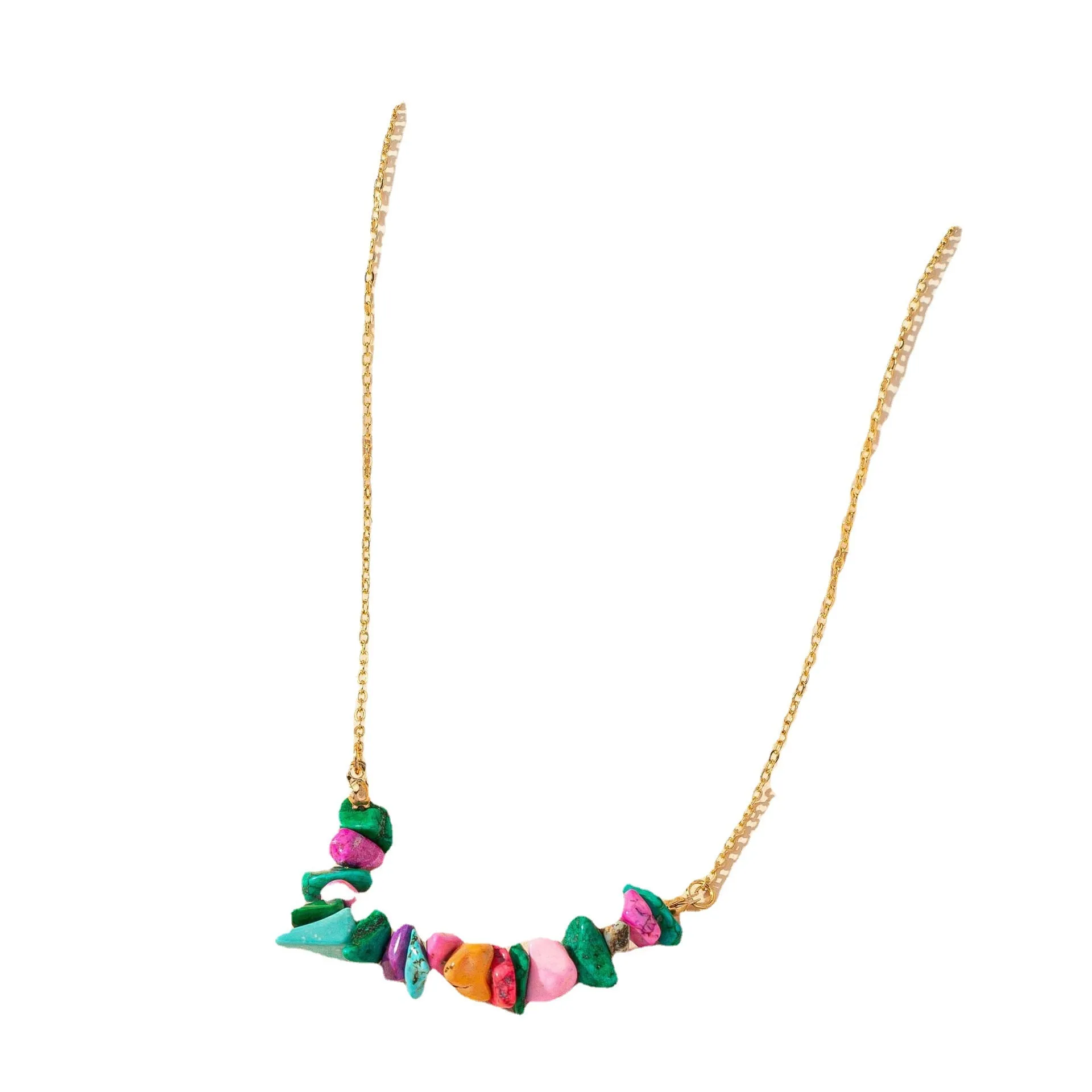 Fashion Forward Stone Necklace - Vienna Verve Collection