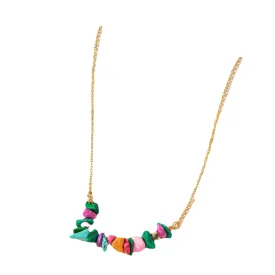 Fashion Forward Stone Necklace - Vienna Verve Collection