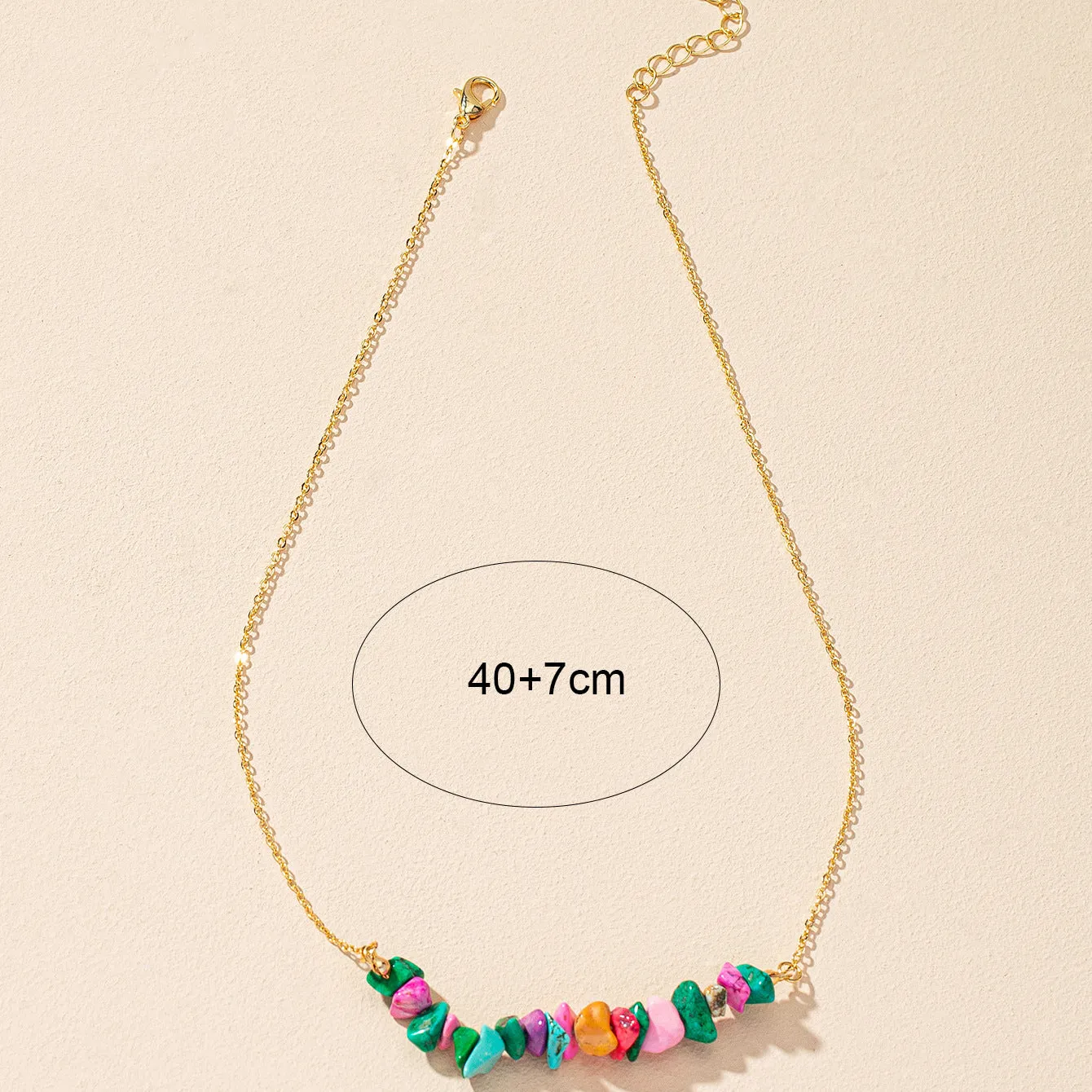 Fashion Forward Stone Necklace - Vienna Verve Collection