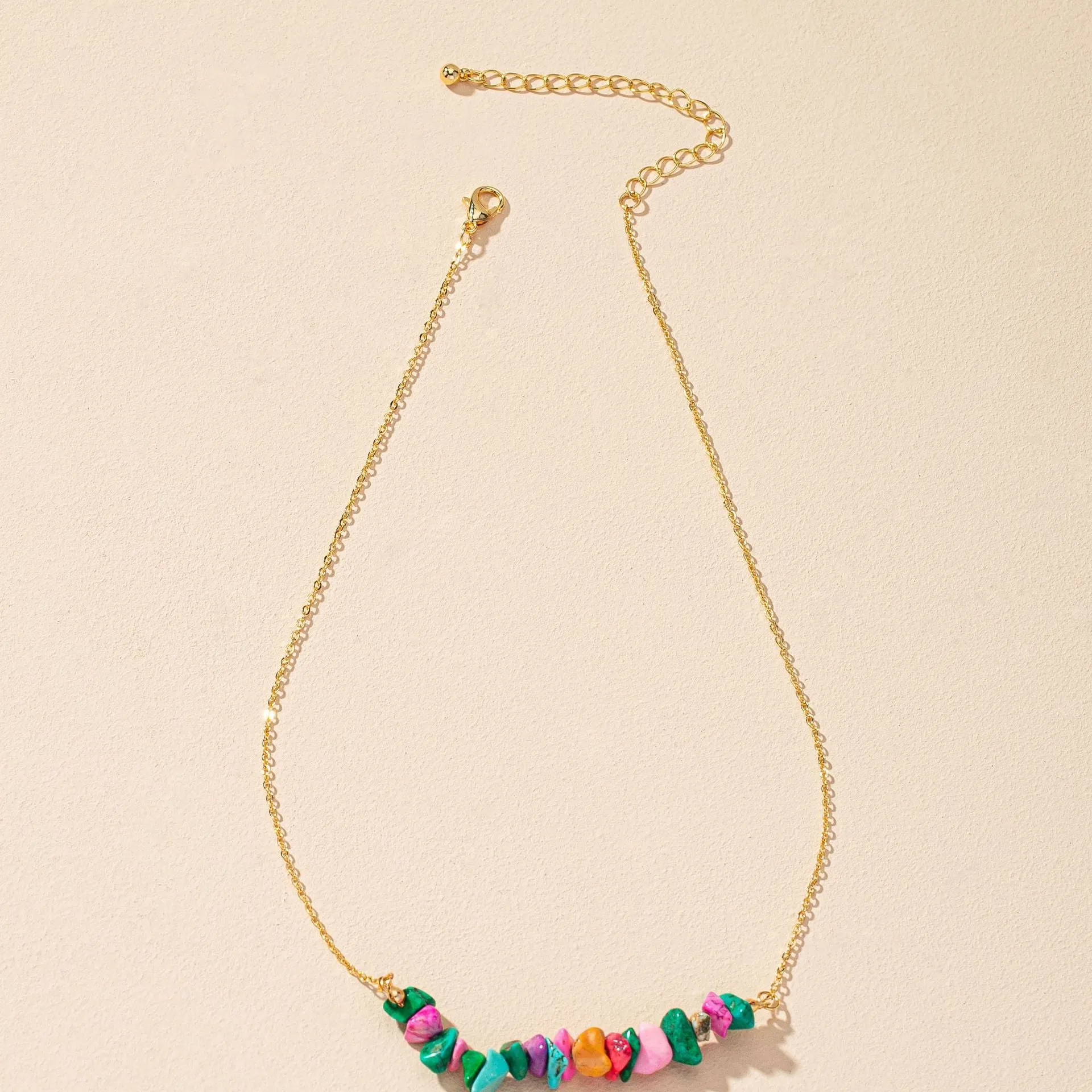 Fashion Forward Stone Necklace - Vienna Verve Collection