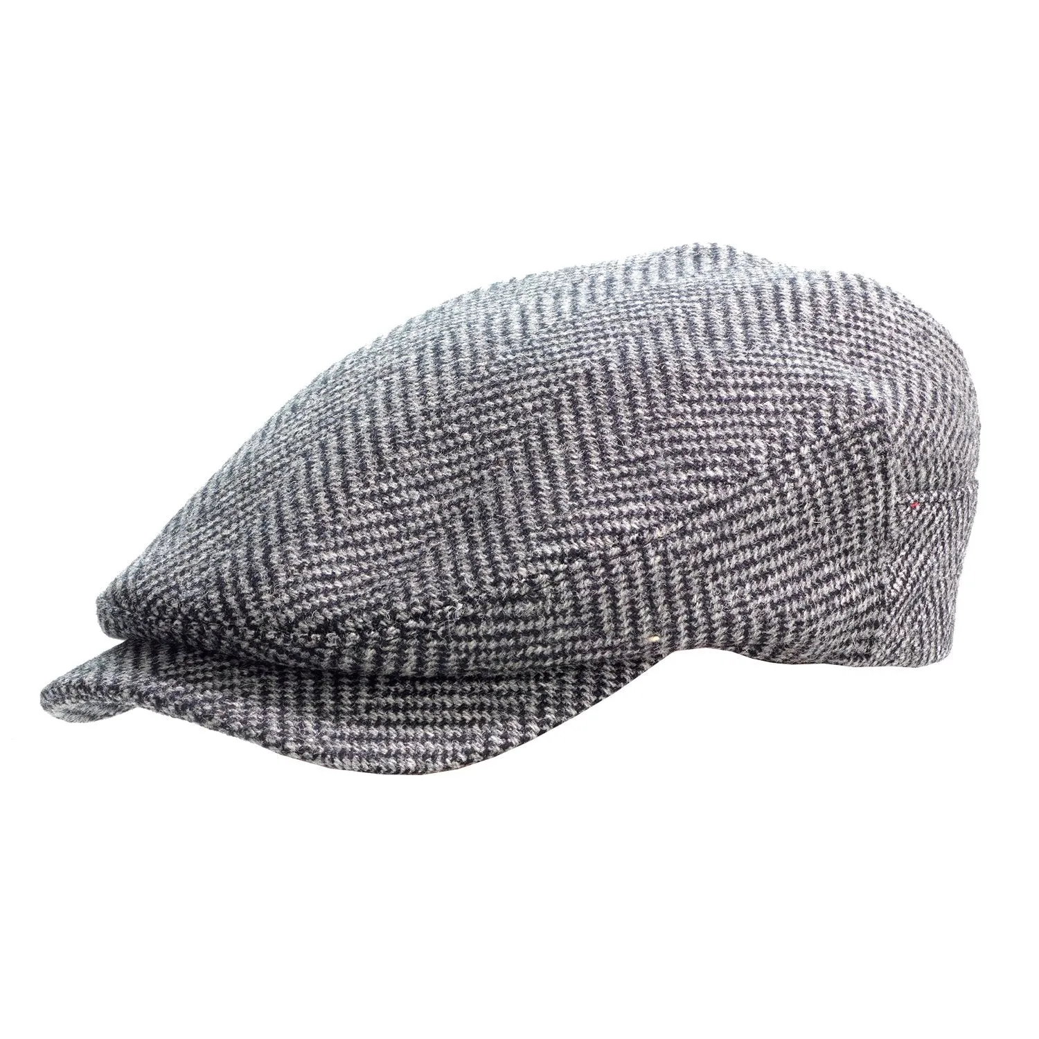 Herringbone Tweed Sicilian Cap