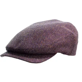 Herringbone Tweed Sicilian Cap