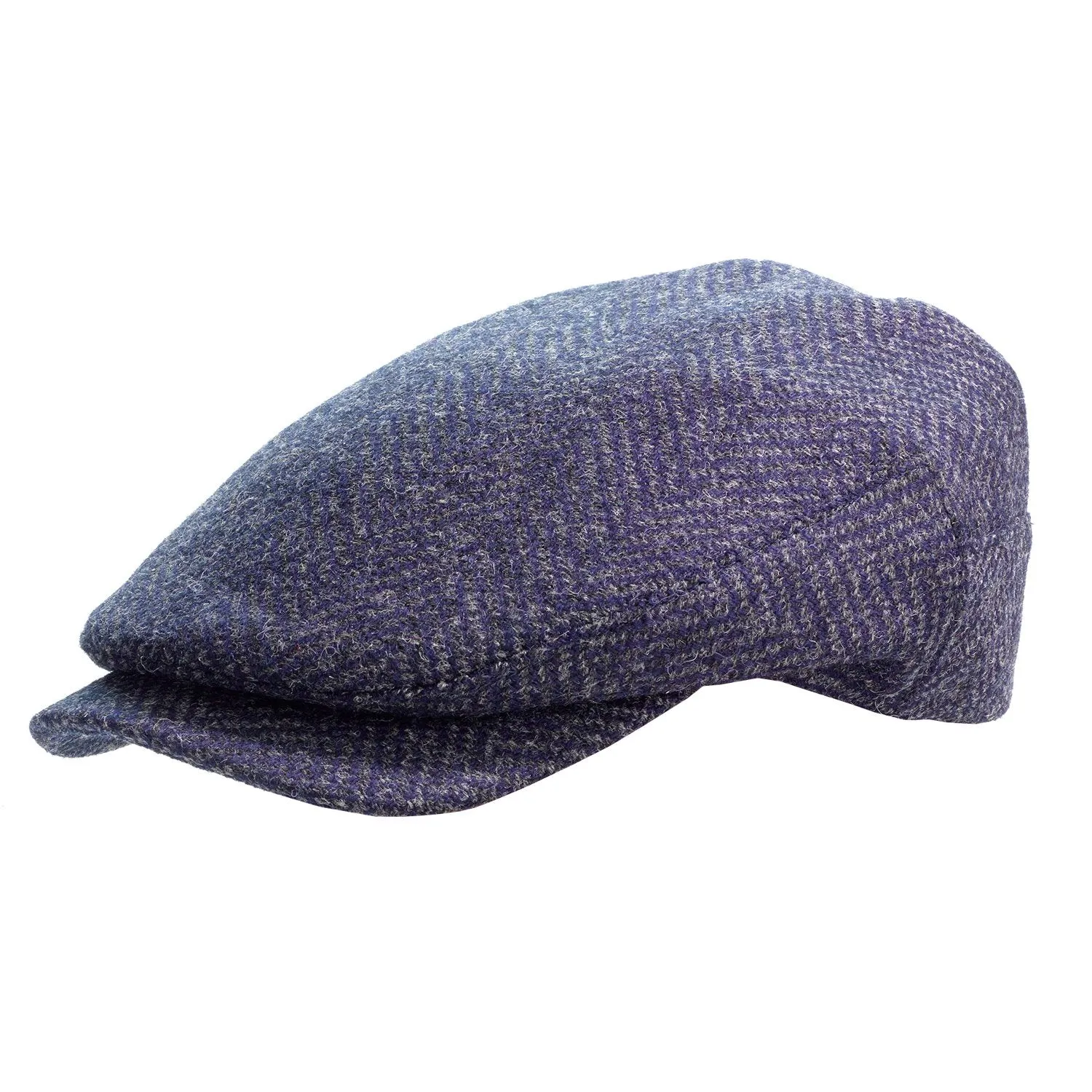 Herringbone Tweed Sicilian Cap