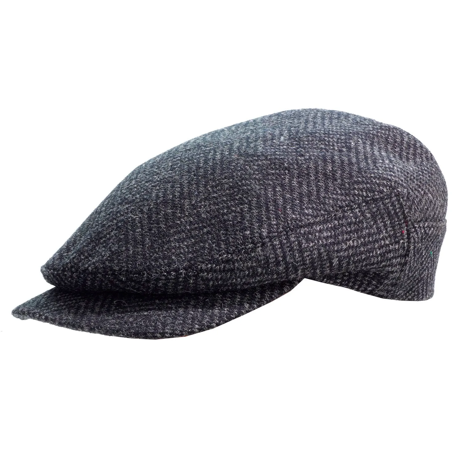 Herringbone Tweed Sicilian Cap