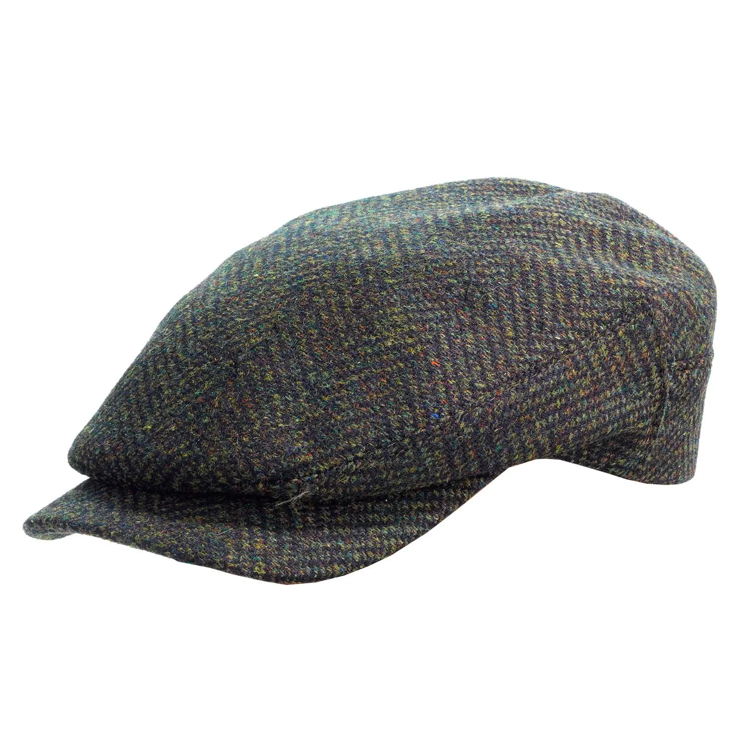 Herringbone Tweed Sicilian Cap