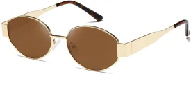 kimorn Retro Oval Sunglasses for Women Men Trendy Sun Glasses Classic Shades UV400 Protection K1653