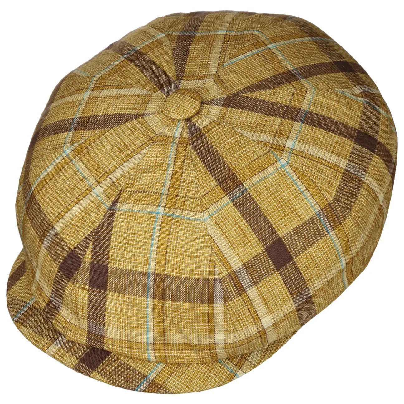 Kyoto Check Flat Cap by Alfonso D'Este