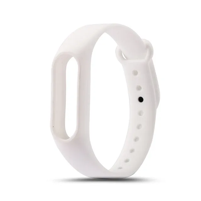 LEMDIOE Multicolor Silicone Wrist Band Bracelet Wrist Strap Replacement for Miband 2 Xiaomi Mi band 2 Smart Band