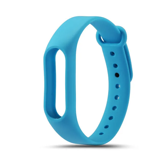 LEMDIOE Multicolor Silicone Wrist Band Bracelet Wrist Strap Replacement for Miband 2 Xiaomi Mi band 2 Smart Band