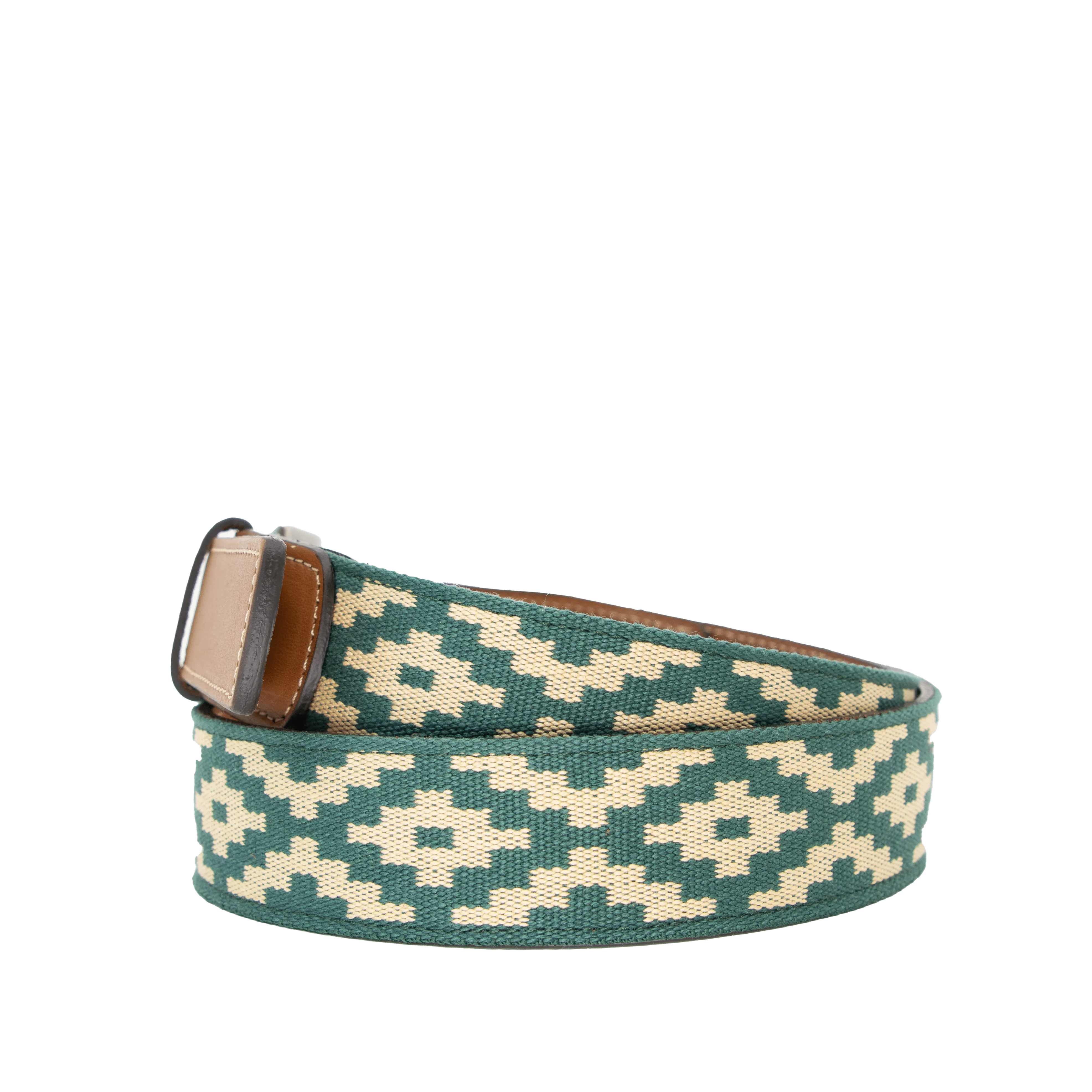 Limited Edition: Alvear Green Women's Woven Belt
