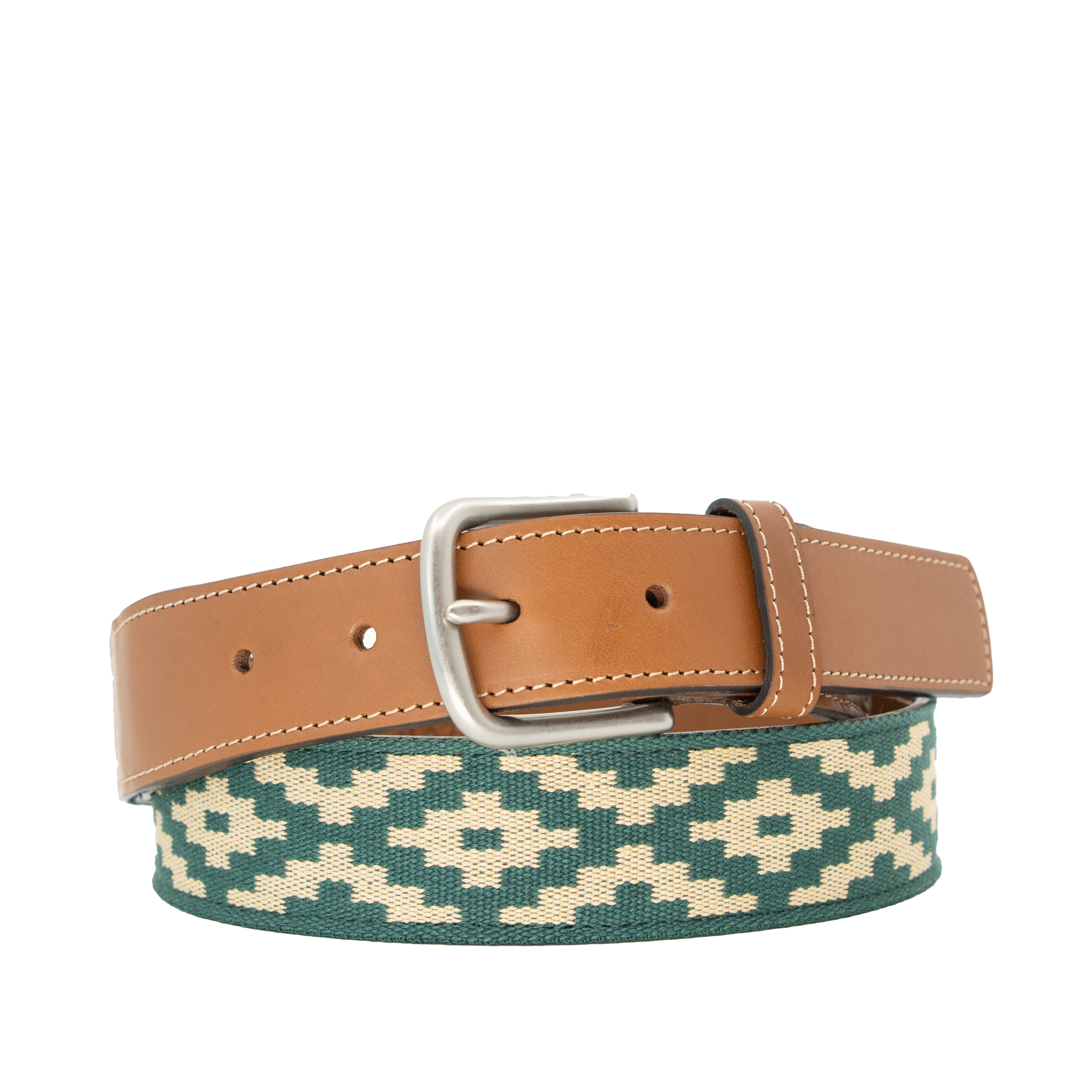 Limited Edition: Alvear Green Women's Woven Belt