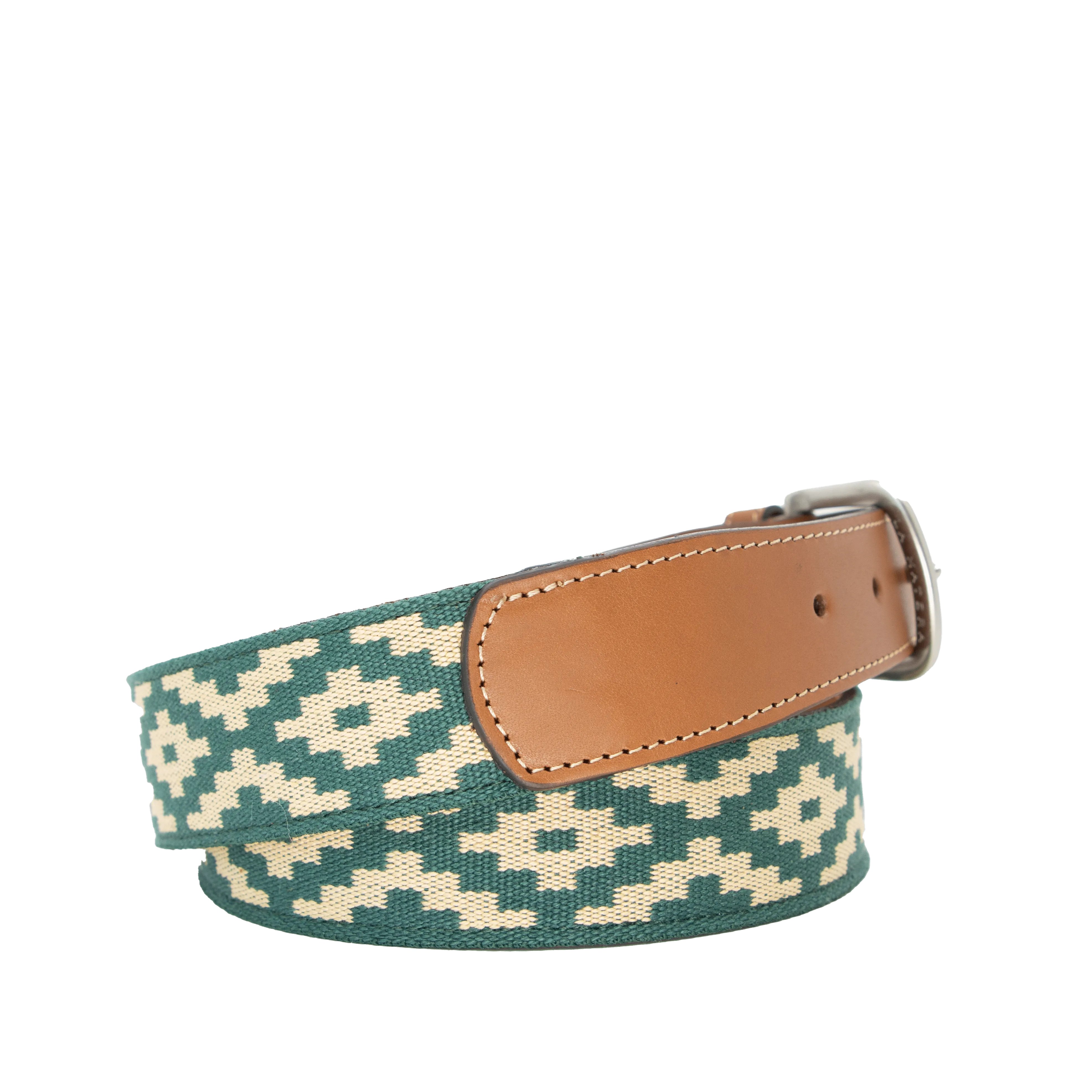 Limited Edition: Alvear Green Women's Woven Belt