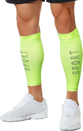 Luwint Calf Compression Sleeves for Men and Women, Footless Calf Compression Socks for Running Cycling Shin Splints