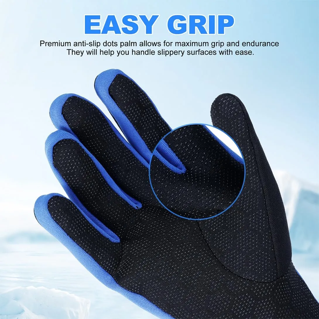 Micosuza Neoprene 1.5mm Five Finger Dive Gloves