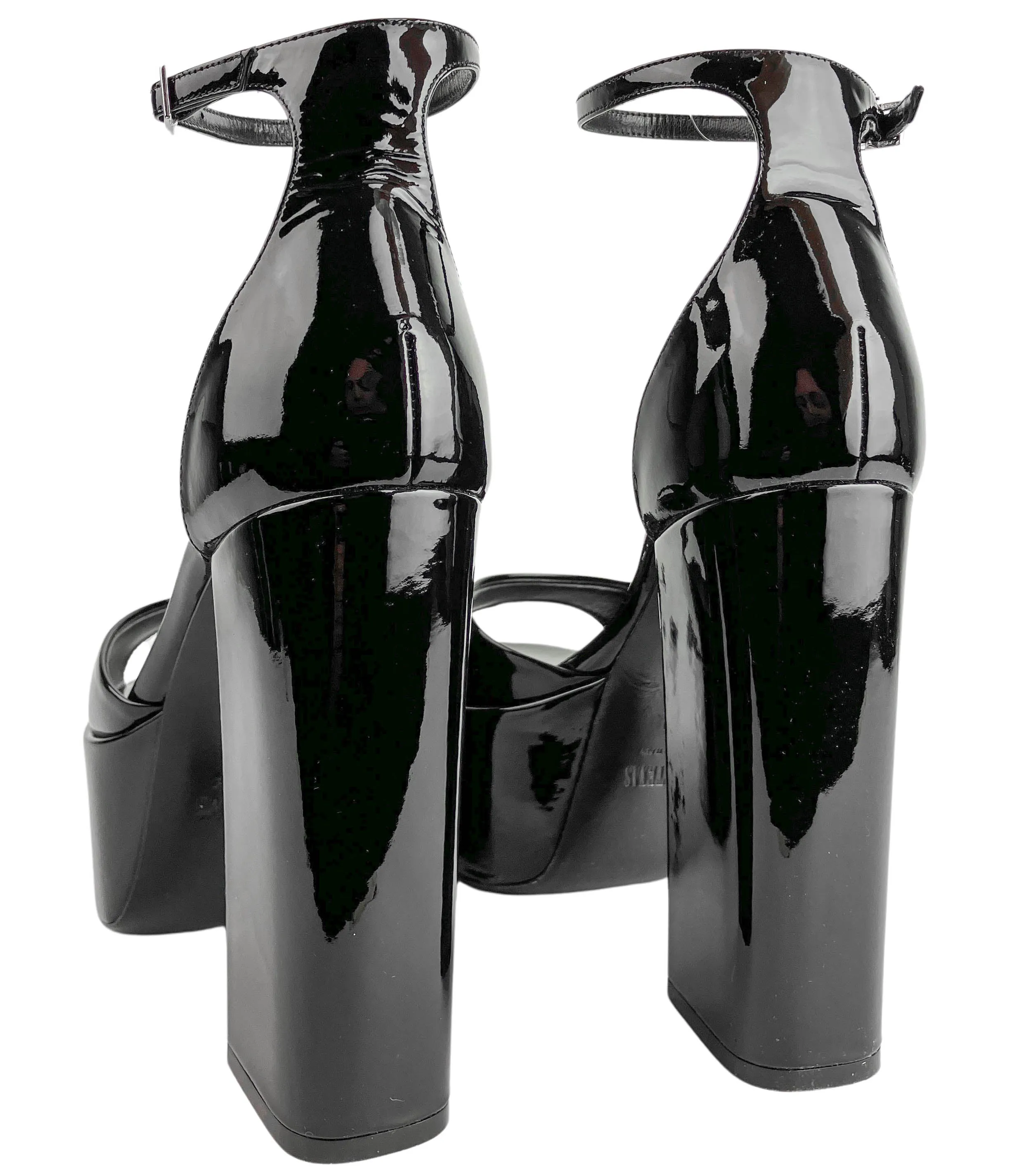 Paris Texas Tatiana Platform Sandals in Black Patent Leather