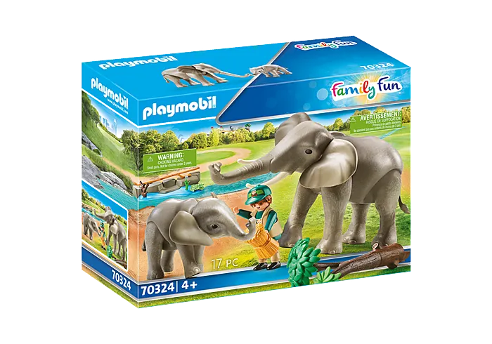 Playmobil Family Fun Elephant Habitat