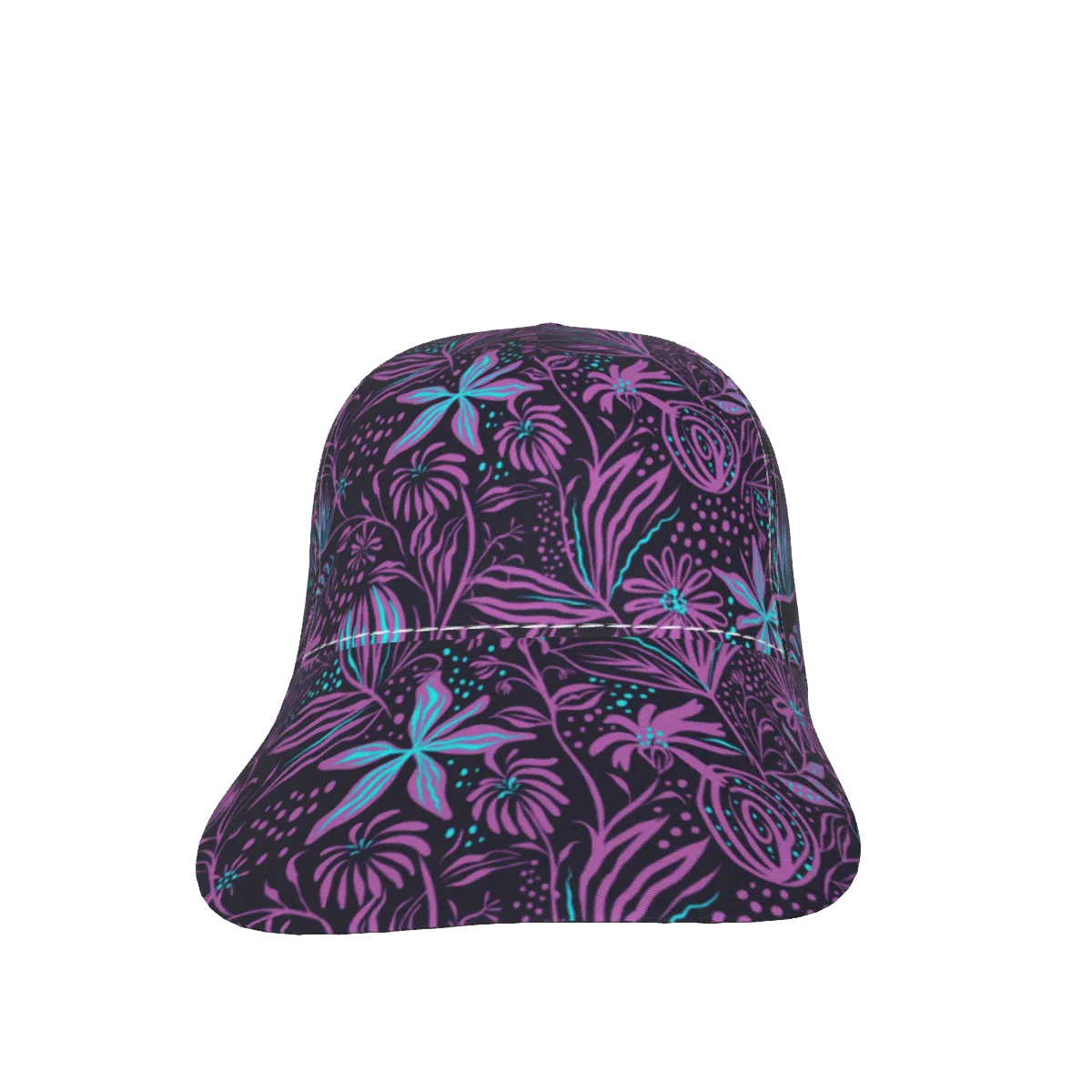 Purple Sheets Peaked Cap