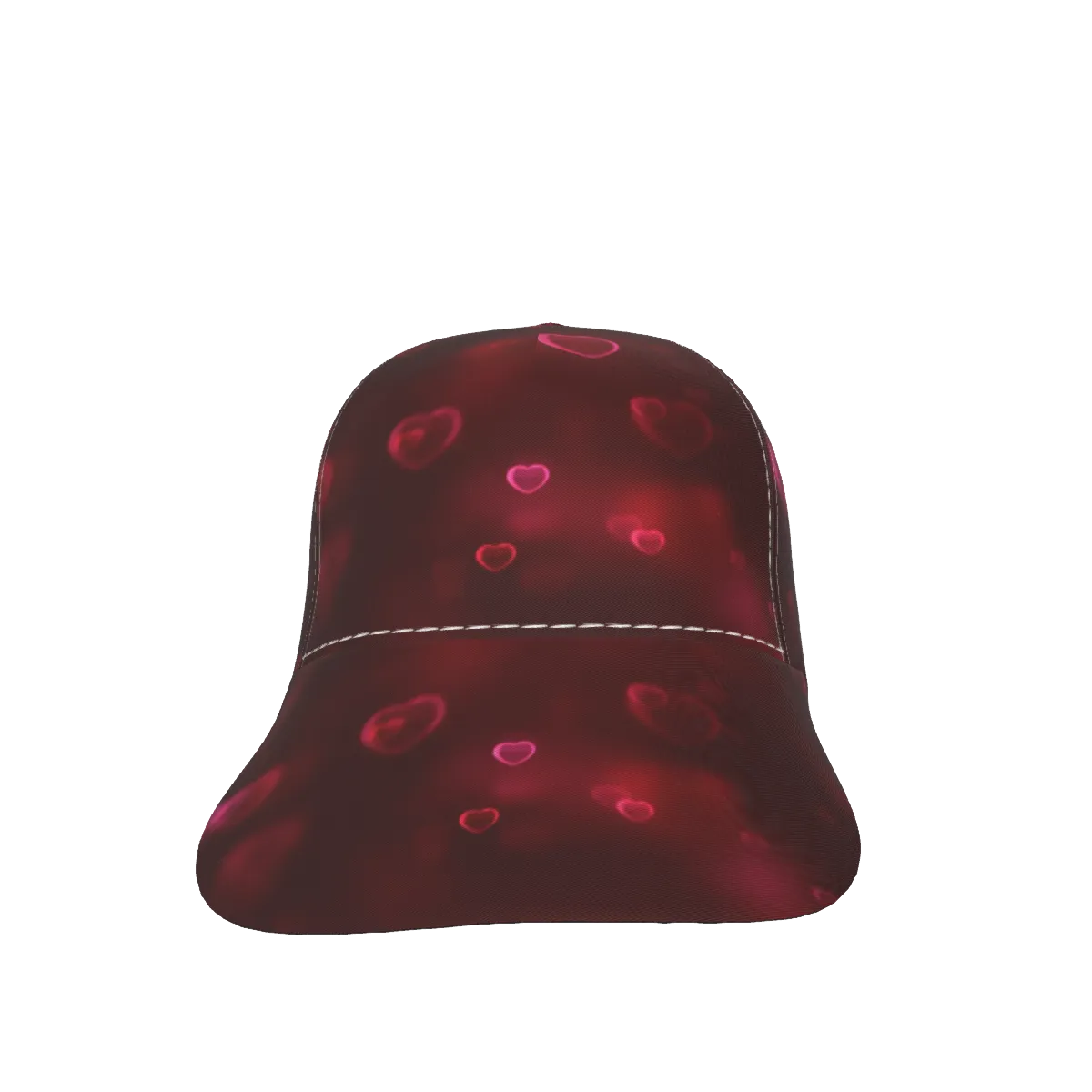 Red Heart Peaked Cap