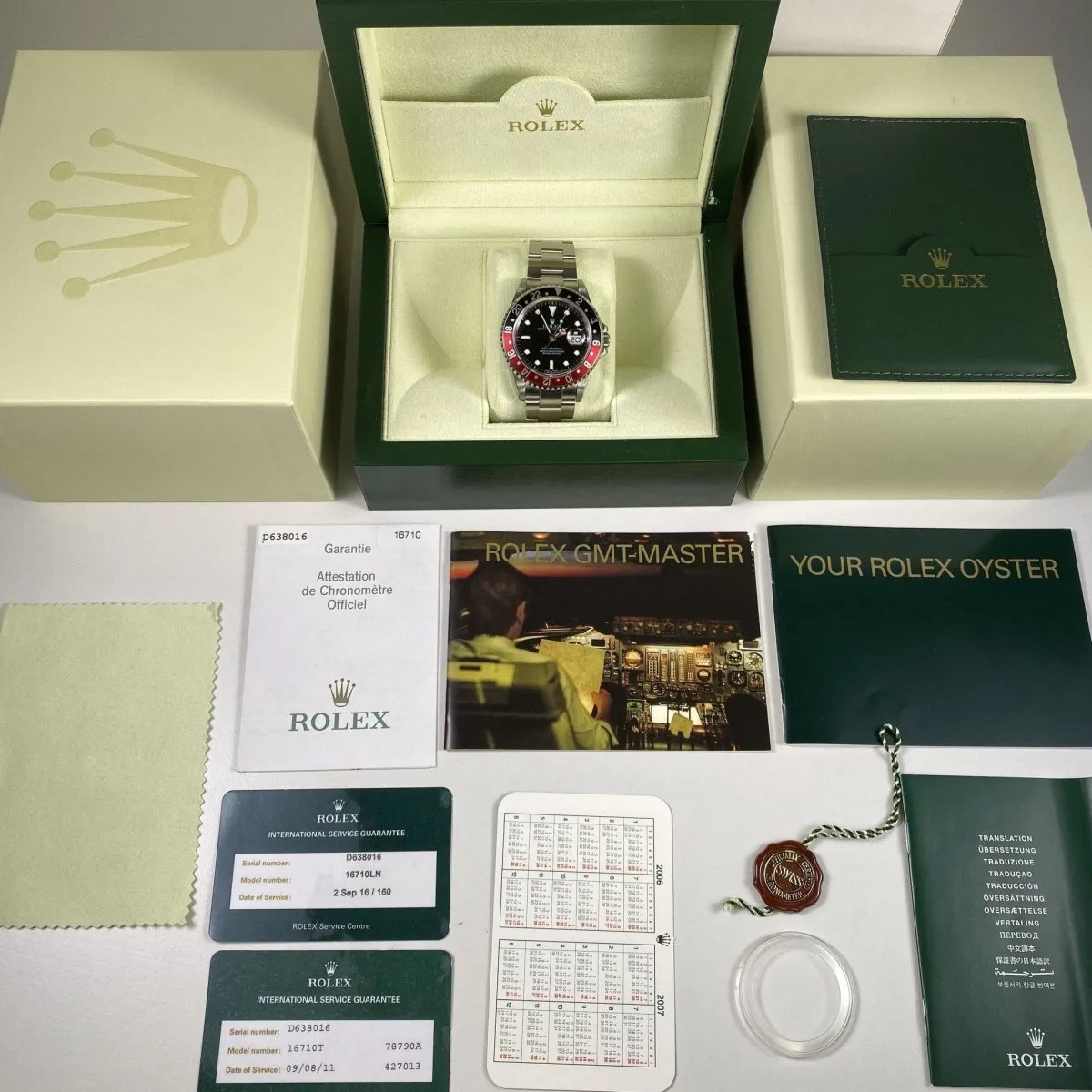 Rolex GMT Master II 16710 Coke (2006)