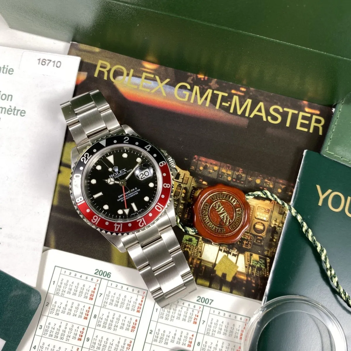 Rolex GMT Master II 16710 Coke (2006)