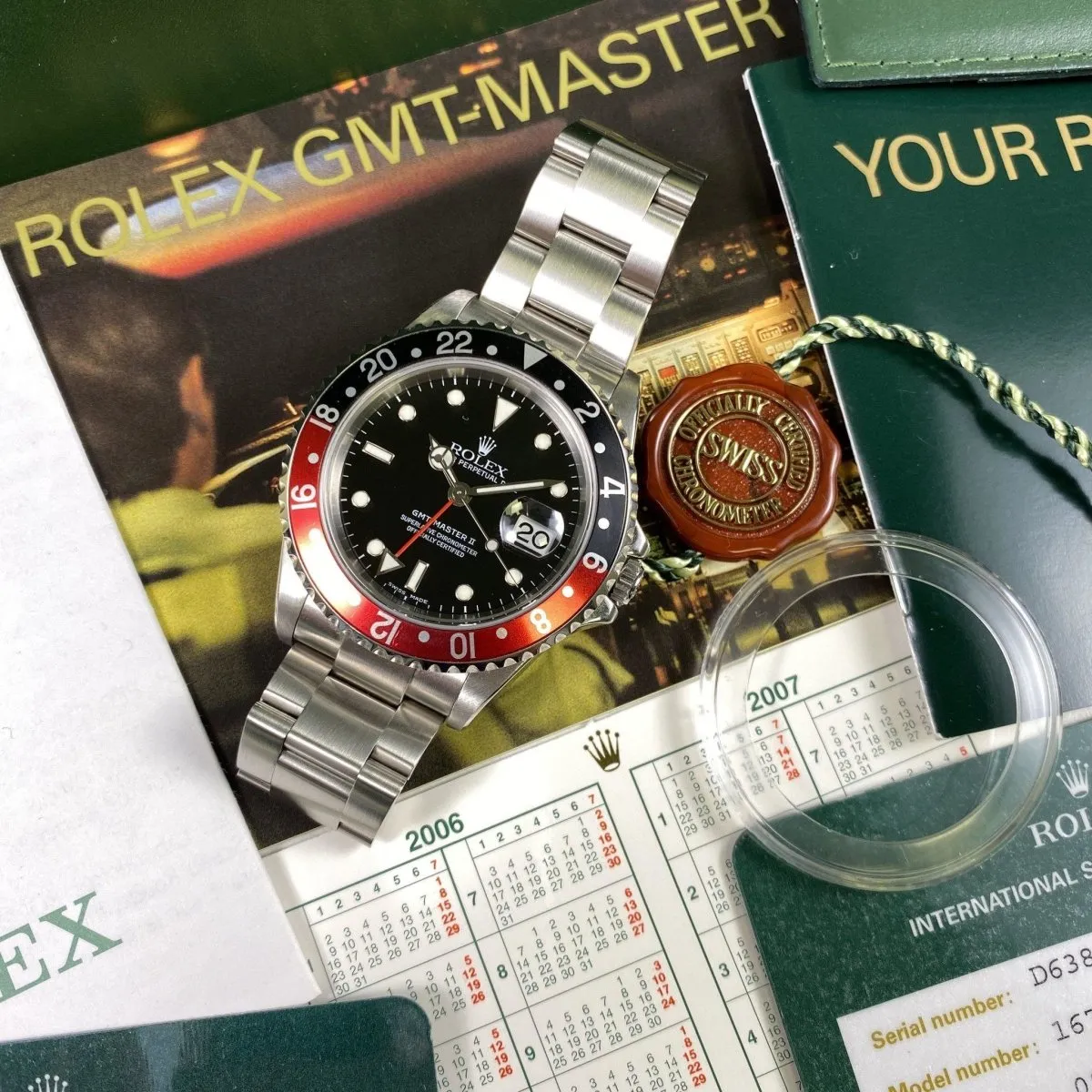 Rolex GMT Master II 16710 Coke (2006)