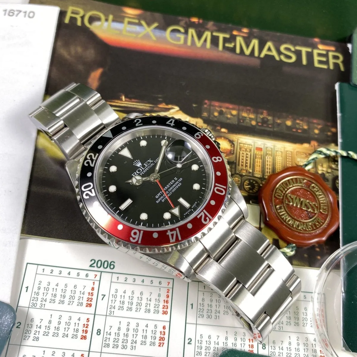 Rolex GMT Master II 16710 Coke (2006)