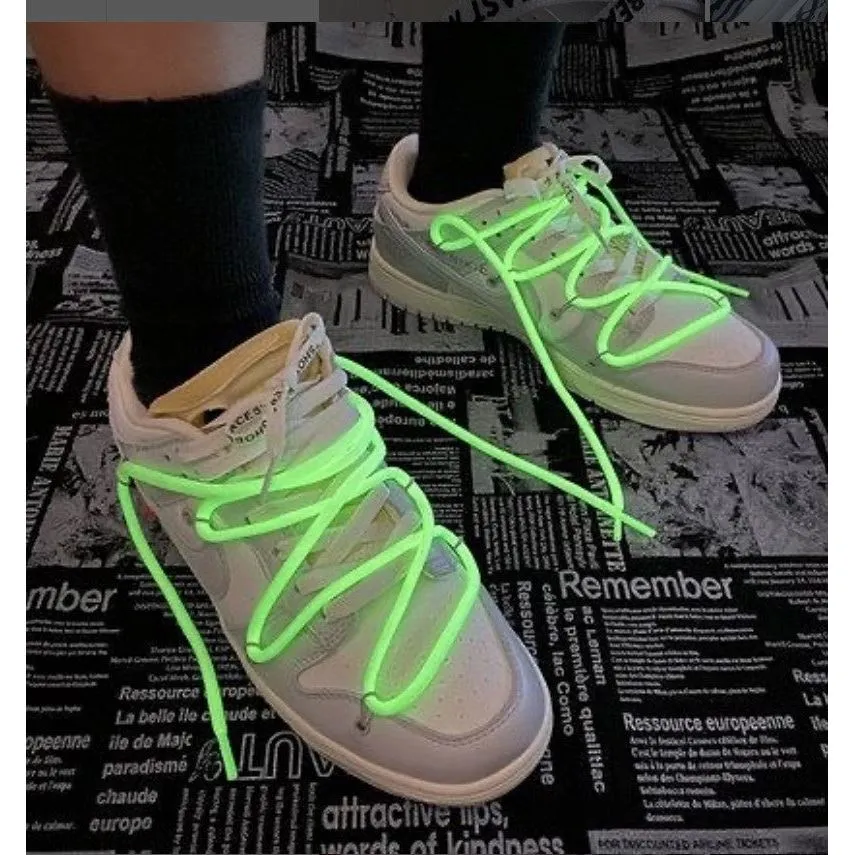 Round Glow Laces (4mm)